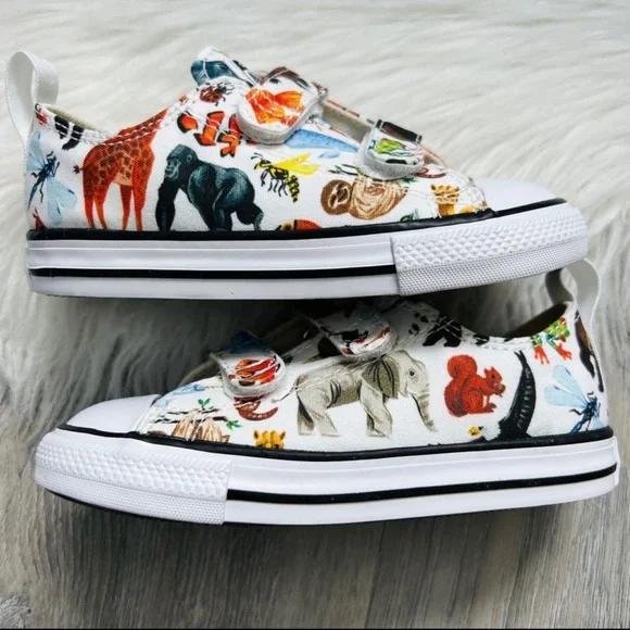 NWT Convers Chuck Taylor All Star 2V OX Toddler Boys - Picture 5 of 8